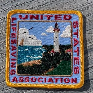 Lifeguard US Lifesaving Association Embroidered Patch